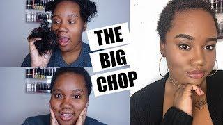 MY BIG CHOP 2018 | RELAXED TO NATURAL | CUTTING MY RELAXED HAIR OFF | THE BIG CHOP (EMOTIONAL)