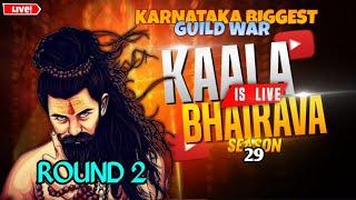 KB CS SEASON 29 || ROUND 2 ||  KARNATAKA BIGGEST GUILD WAR || FREEFIRE LIVE IN KANNADA