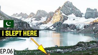 SOLO HIKING TO MOST Beautiful LAKE in KASHMIR S2. EP06 | Chitta Katha | Pakistan Motorcycle Tour