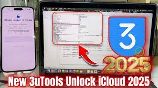 New 3uTools Unlock iCloud 2025 - iCloud Activation Lock Bypass With 3uTools