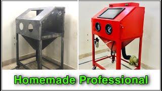 Homemade Professional Sandblasting Cabinet - DIY