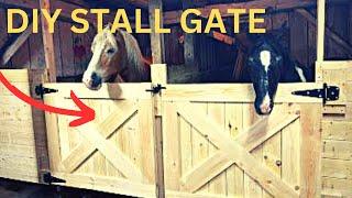 Easy DIY Gate, Horse Stall Gate