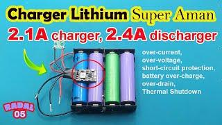 TP5000 mh-cd42┃ IP5306 Lithium Battery Charger 18650