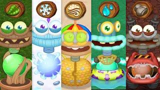 ALL WUBBOXS on the Continent - My Singing Monsters