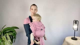 DidyKlick 4u flipped & spread out - Babywearing tutorial