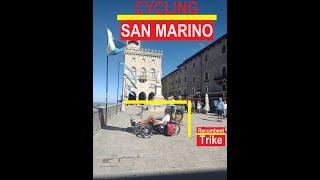 Recumbent Trike - Cycling San Marino 2022 Сан-Марино 圣马力诺 सैन मारिनो