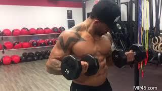 MP45 exercise for a big biceps