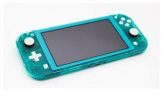 Nintendo Switch Lite Shell Replacement | eXtremeRate Clear Emerald Green