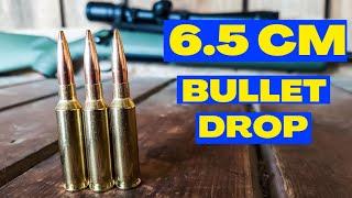 6.5 Creedmoor - Bullet Drop Demonstrated and Explained