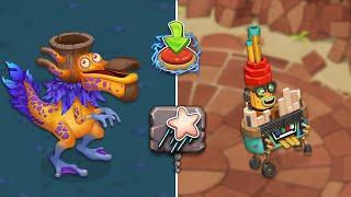 Rare Zuuker, Adult Vhamp - All Animations & Powering Up (My Singing Monsters)