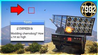 Trolling Rank 8000's With My "Modded" Chernobog on GTA Online