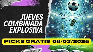 PRONOSTICOS DEPORTIVOS  FÚTBOL  NHL  BALONCESTO | MARZO 06-03-2025 