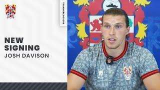 New signing | Josh Davison signs for Tranmere