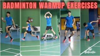 Badminton Warmup Exercises For Beginners To Advance Players | SP Badminton