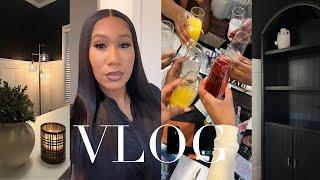 VLOG | BACK IN THE GYM, MAJOR HOUSE UPDATES, GIRLS NIGHT OUT, VISION BOARD PARTY, NEW NAILS + MORE