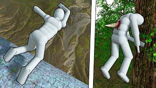 NPC Ragdoll Physics - Epic NPC Falls Compilation #43