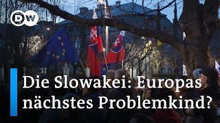Aufstand gegen die Regierung in der Slowakei | Fokus Europa