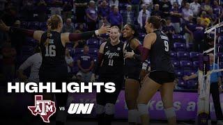 Highlights: Texas A&M vs UNI