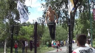 Рекорд Фастова по силовым выходам на 2 руки  Руслан Кравченко