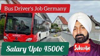 Bus Driving Job Germany || Who Can Apply || Monthly Salary And More Detail Love singh M