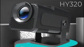 HY320 Best Budget Projector Setup Quality Test