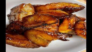 HOW TO MAKE PLANTAINS| CARAMELIZED | QUICK & EASY | DELICIOUS