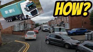 Really Challenging Access in Manchester and Crazy Van Driver