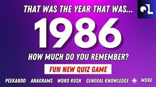 How Well Do You Remember The 80s?. Test Your Memory With This New Trivia Quiz Game.