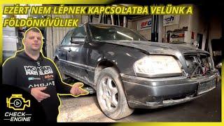 Az igazi életveszélyes tákolat: HORRORBENZ - Check Engine Garázs