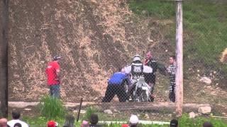 Freemansburg Hill Climb June 2011 - Shane Green Crash