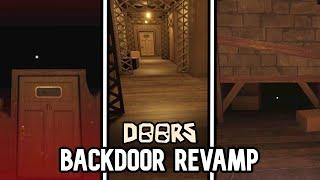 Roblox DOORS Content Update: The Backdoor Revamp Full Gameplay (New Rooms)