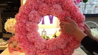 DIY- цветы из салфеток! Идеи к празднику)napkin flowers. decor for the holiday.