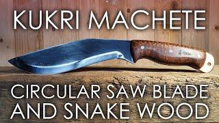 Making a Kukri Machete