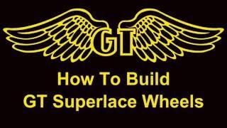 How to build a 36 Hole Old School BMX GT Superlace Bicycle Bike Wheel