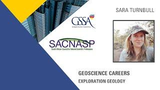 Geoscience Careers - Exploration Geology - Sara Turnbull