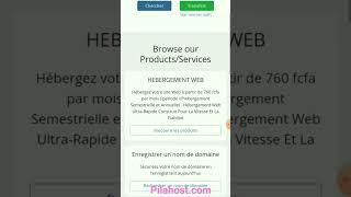 hebergement web , Mail pro Entreprise,  enregistrement nom de domaine.