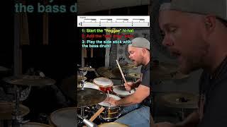 Beginner Reggae Drum Groove lesson! 