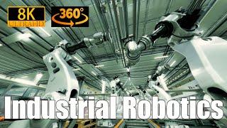 Industrial Robot Factory - 8K - 360° 3D Animation - Cinematic Version