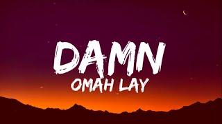 Omah Lay -  Damn (Lyrics)