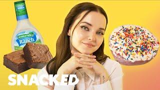 Dove Cameron Breaks Down Her Favorite Snacks | Snacked