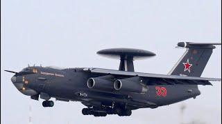 Как устроена Воздушная разведка России!  Самолёты А-50 сканируют все
