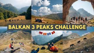 Climbing the tallest peaks in the Balkans. 3 Peaks Challenge: 4 countries, 4 days, 3 summits