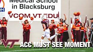 Virginia Tech's Tucker Holloway's Electric Punt Return | ACC Must See Moment