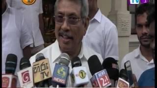 News 1st : Gotabaya Rajapaksa responds to allegations regarding Lasantha Wickremetunge's murder