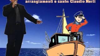 la barchetta in mezzo al mare - claudio merli