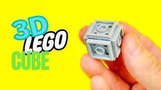 ILLEGAL 3D LEGO Cube Tutorial #Shorts