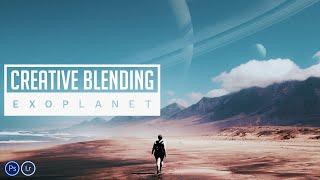 PHOTOSHOP TUTORIAL | Exoplanet Using Creative Blending