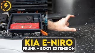 Kia e-Niro Frunk + How to increase boot space by 20%