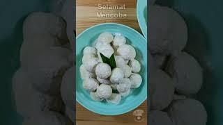 ADA KRENYES KRENYESNYA, LUMER DAN LEMBUT DI MULUT | RESEP PUTRI SALJU NGEPRUL #Shorts