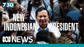 Former military commander Prabowo Subianto set to become next president of Indonesia | 7.30